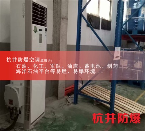 一匹面粉加工廠環(huán)保防爆空調(diào)現(xiàn)場(chǎng)安裝圖